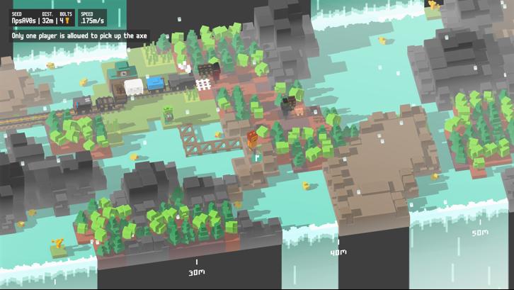 Unrailed! Steam Key screenshot from the video game thumbnail 4