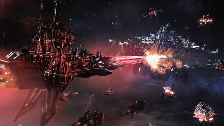 Battlefleet Gothic: Armada 2 - Chaos Campaign Expansion Steam Key screenshot from the video game thumbnail 2