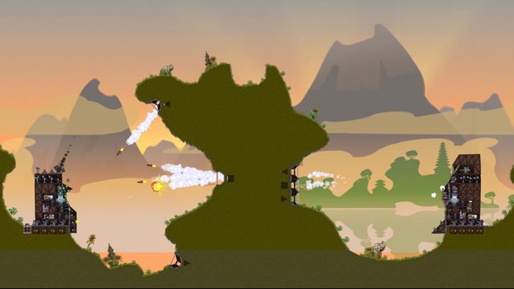 Forts - Moonshot Steam Key screenshot from the video game thumbnail 2