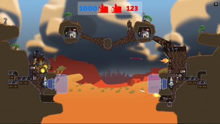 Forts - Moonshot Steam Key screenshot from the video game thumbnail 6