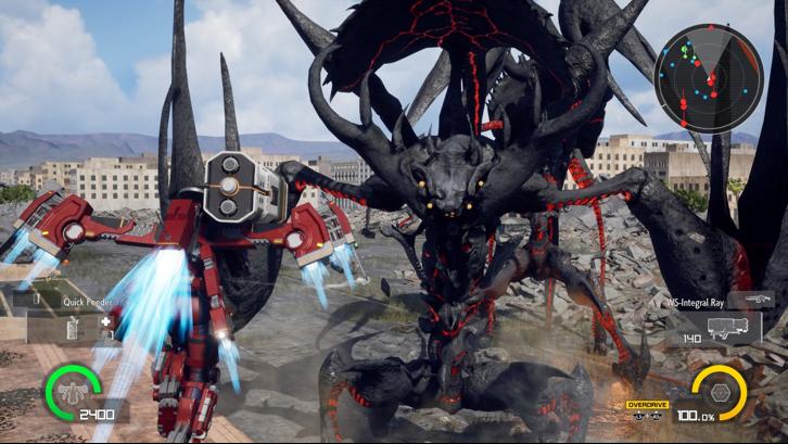 EARTH DEFENSE FORCE: IRON RAIN Steam Key screenshot from the video game thumbnail 3