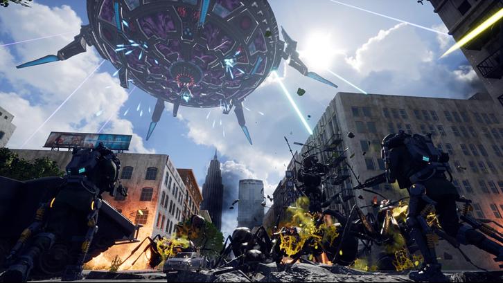 EARTH DEFENSE FORCE: IRON RAIN Steam Key screenshot from the video game thumbnail 8