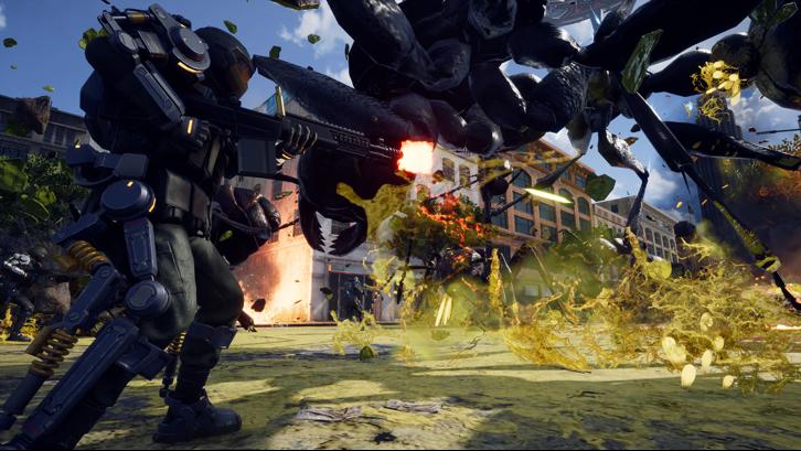 EARTH DEFENSE FORCE: IRON RAIN Steam Key screenshot from the video game thumbnail 9
