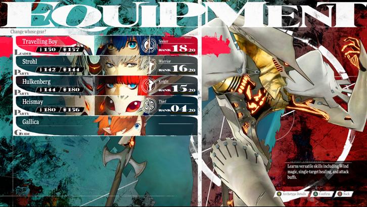 Metaphor: ReFantazio Atlus 35th Digital Anniversary Edition Steam Key screenshot from the video game thumbnail 8