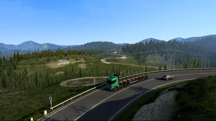 Euro Truck Simulator 2 - Road to the Black Sea Steam Key screenshot from the video game thumbnail 3