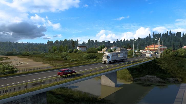 Euro Truck Simulator 2 - Road to the Black Sea Steam Key screenshot from the video game thumbnail 9