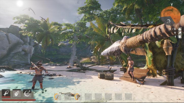Tribe: Primitive Builder Steam Key screenshot from the video game thumbnail 3