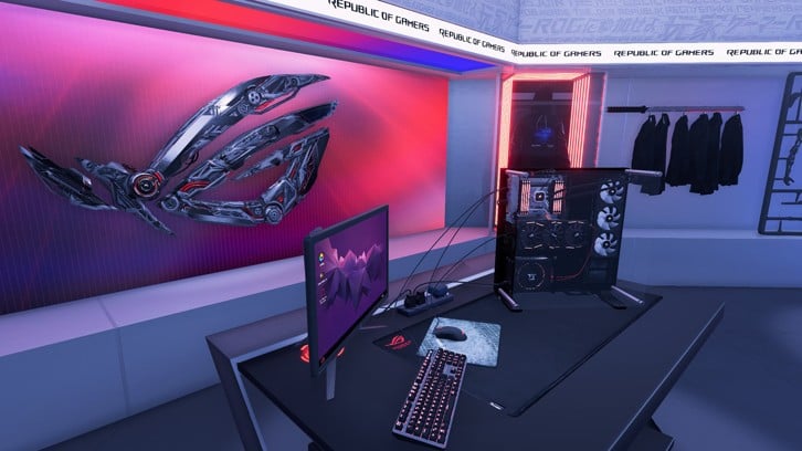PC Building Simulator - Republic of Gamers Workshop image