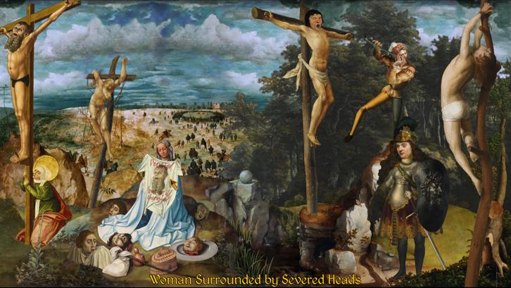 The Procession to Calvary image