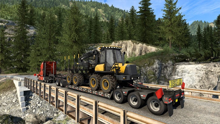 American Truck Simulator - Forest Machinery image