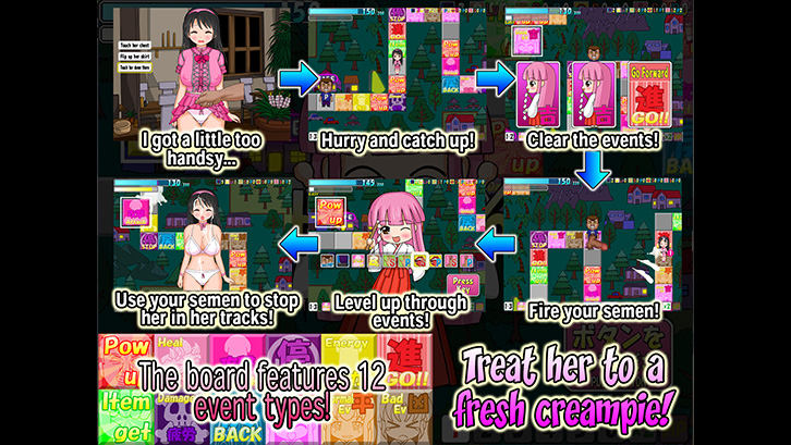 Creampie Sugoroku image
