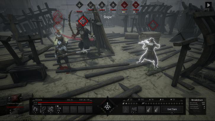 Black Legend Steam Key screenshot from the video game thumbnail 5