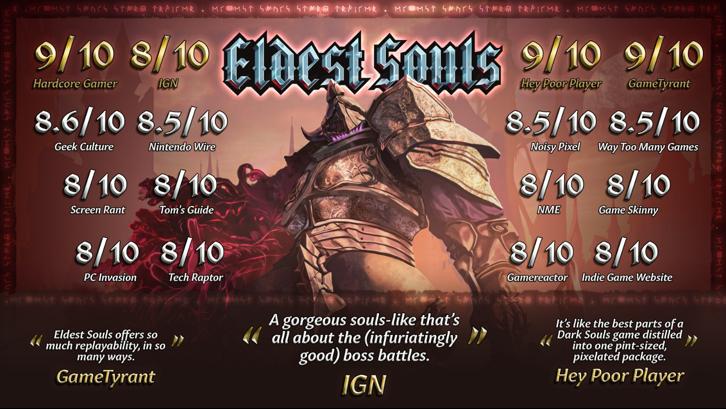 Eldest Souls Steam Key screenshot from the video game thumbnail 2