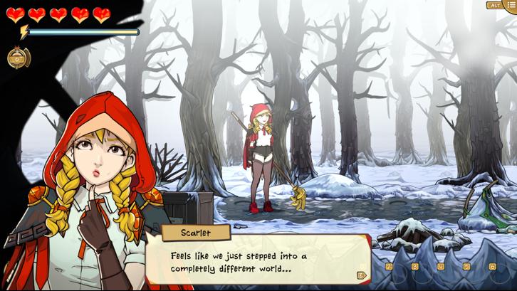 Scarlet Hood and the Wicked Wood image