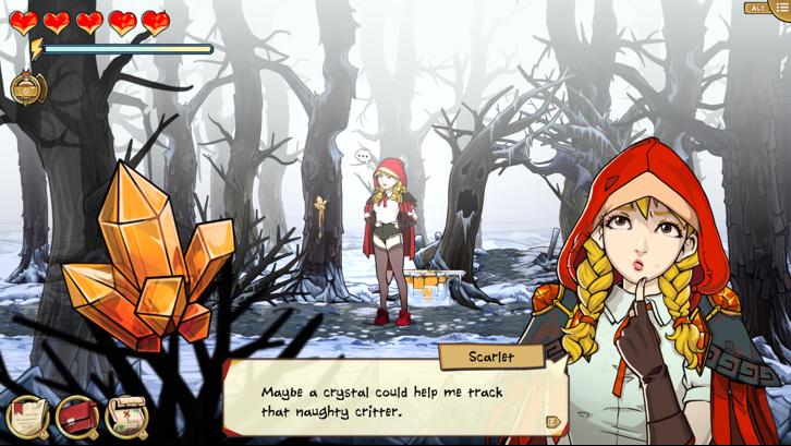 Scarlet Hood and the Wicked Wood image