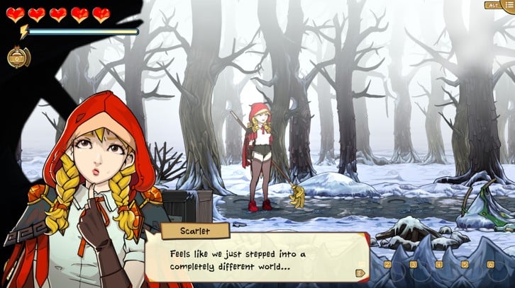 Scarlet Hood and the Wicked Wood image