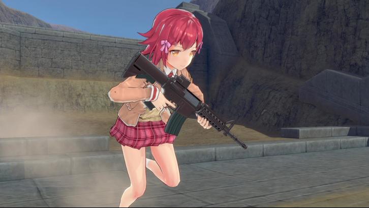Bullet Girls Phantasia Steam Key screenshot from the video game thumbnail 3