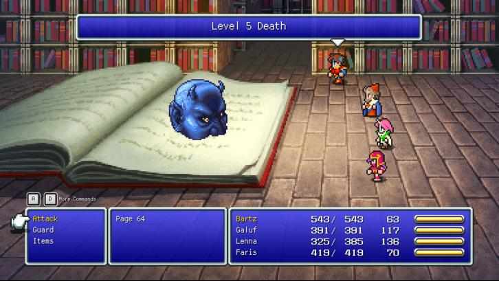 FINAL FANTASY V Steam Key screenshot from the video game thumbnail 3