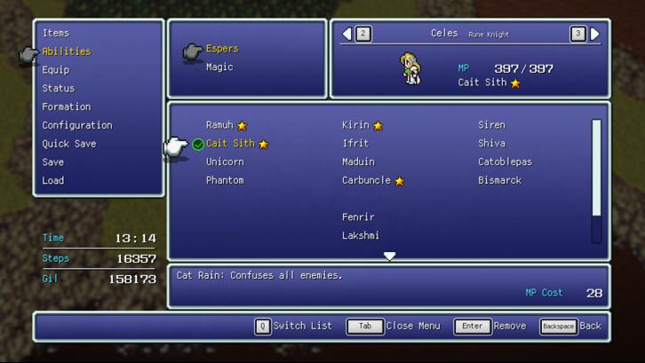 FINAL FANTASY VI Steam Key screenshot from the video game thumbnail 6