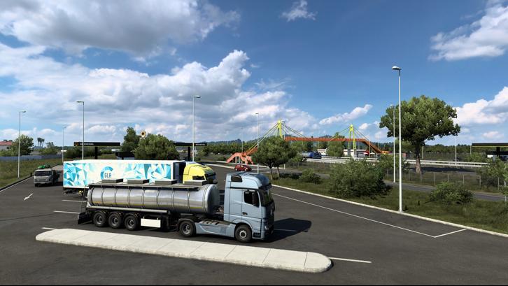 Euro Truck Simulator 2 - Iberia Steam Key screenshot from the video game thumbnail 6
