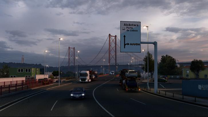 Euro Truck Simulator 2 - Iberia Steam Key screenshot from the video game thumbnail 7