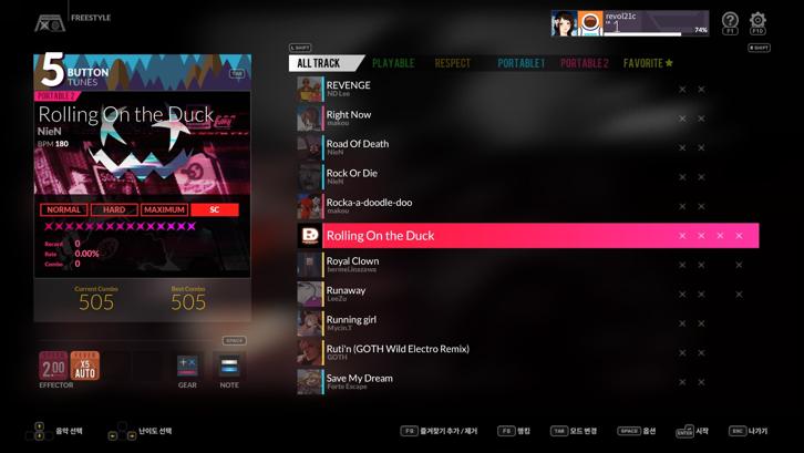 DJMAX RESPECT V - UNLOCK SONG PACK Steam Key screenshot from the video game thumbnail 5