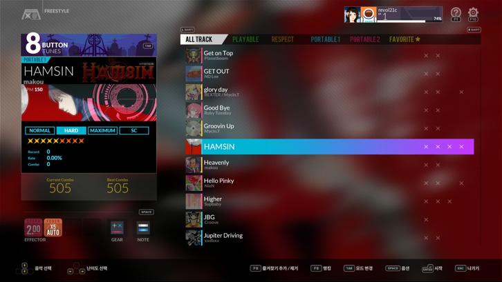 DJMAX RESPECT V - UNLOCK SONG PACK Steam Key screenshot from the video game thumbnail 7