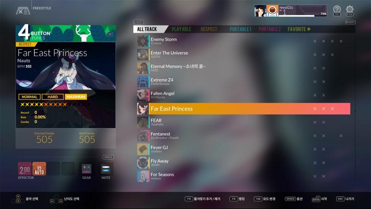 DJMAX RESPECT V - UNLOCK SONG PACK Steam Key screenshot from the video game thumbnail 8