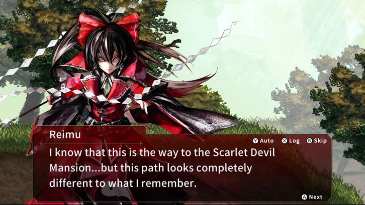 Koumajou Remilia: Scarlet Symphony Steam Key screenshot from the video game thumbnail 2