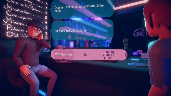 We should talk. image