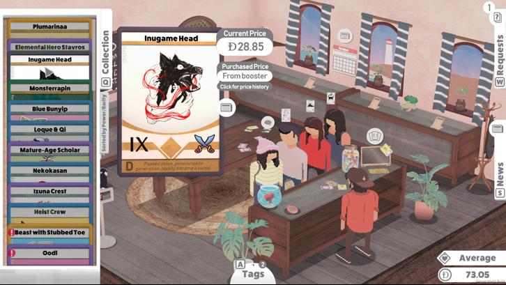 Kardboard Kings: Card Shop Simulator Steam Key screenshot from the video game thumbnail 3