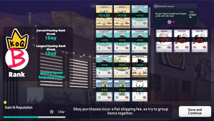 Kardboard Kings: Card Shop Simulator Steam Key screenshot from the video game thumbnail 9