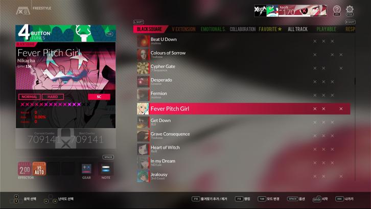 DJMAX RESPECT V - BLACK SQUARE PACK Steam Key screenshot from the video game thumbnail 5
