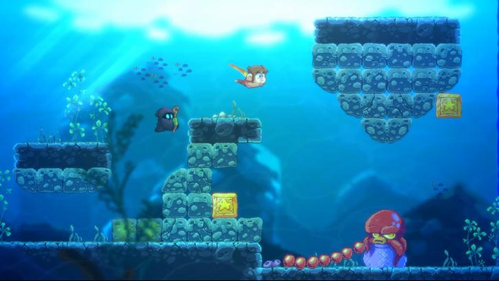 Alex Kidd in Miracle World DX Steam Key screenshot from the video game thumbnail 4
