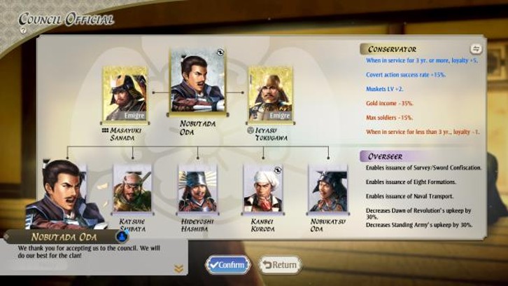 NOBUNAGA'S AMBITION: Awakening Digital Deluxe Edition Steam Key screenshot from the video game thumbnail 5