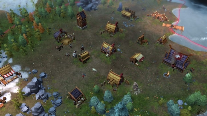Northgard - Brundr & Kaelinn, Clan of the Lynx image