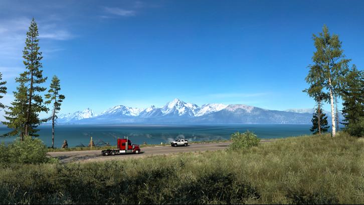 American Truck Simulator - Wyoming Steam Key screenshot from the video game thumbnail 2