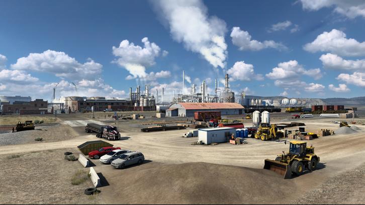 American Truck Simulator - Wyoming Steam Key screenshot from the video game thumbnail 4