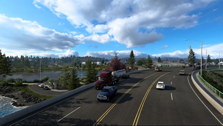 American Truck Simulator - Wyoming Steam Key screenshot from the video game thumbnail 5