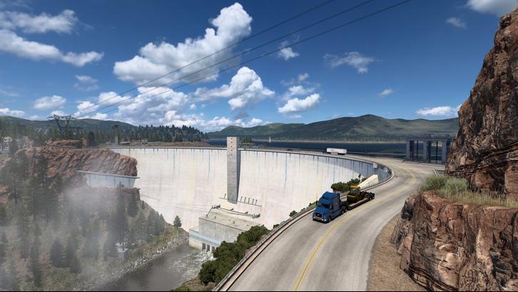 American Truck Simulator - Wyoming Steam Key screenshot from the video game thumbnail 6