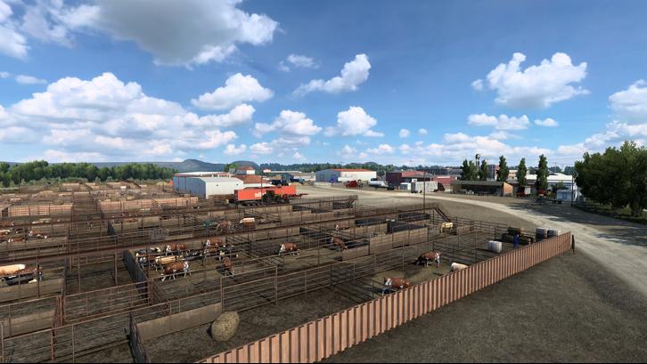 American Truck Simulator - Wyoming Steam Key screenshot from the video game thumbnail 7
