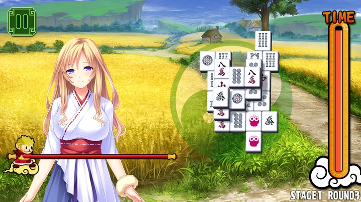 Pretty Girls Mahjong Solitaire [GREEN] image