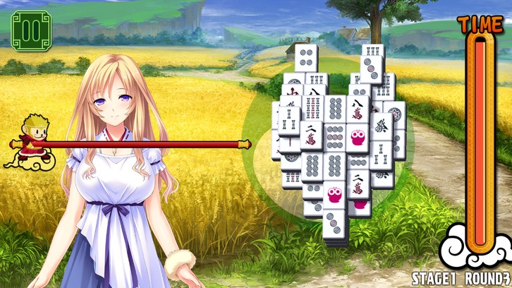 Pretty Girls Mahjong Solitaire [GREEN] image