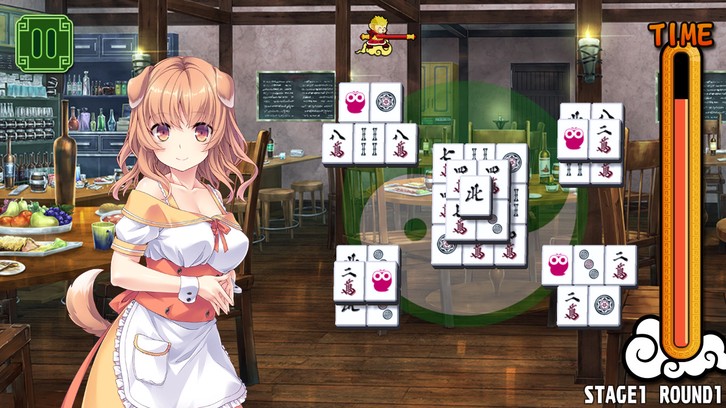 Pretty Girls Mahjong Solitaire [GREEN] image