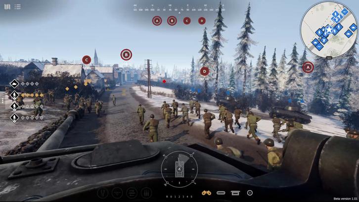 Sherman Commander Steam Key screenshot from the video game thumbnail 2
