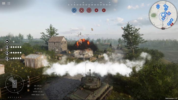 Sherman Commander Steam Key screenshot from the video game thumbnail 6