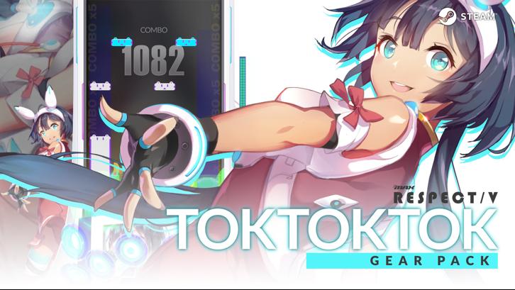 DJMAX RESPECT V - Tok! Tok! Tok! Gear Pack Steam Key screenshot from the video game thumbnail 2