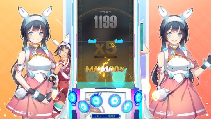 DJMAX RESPECT V - Tok! Tok! Tok! Gear Pack Steam Key screenshot from the video game thumbnail 3