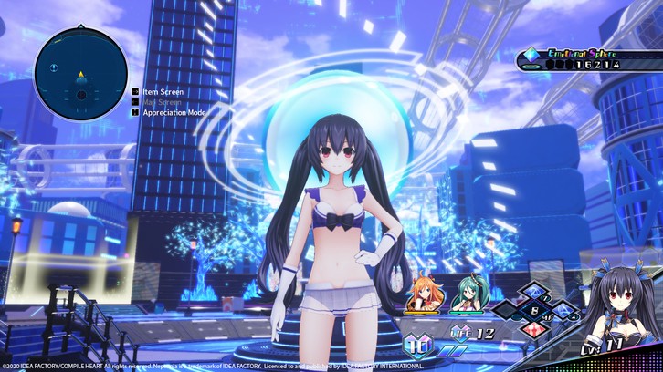 Neptunia Virtual Stars - Bikini Outfit: Goddess Set image
