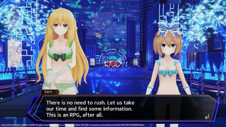 Neptunia Virtual Stars - Bikini Outfit: Goddess Set image